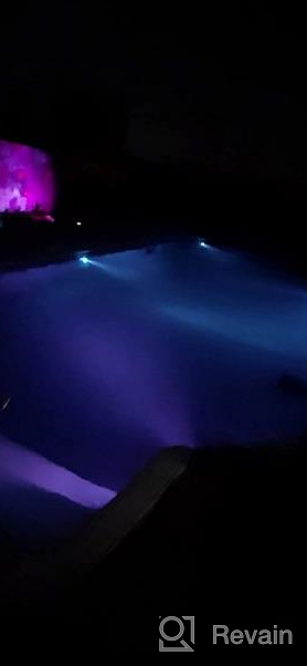 img 1 attached to LOFTEK Submersible LED Lights With Remote RF(164Ft),Full Waterproof Pool Lights For Inground Pool With Magnets, Suction Cups,3.35” Color Changing Underwater Lights For Ponds Battery Operated (4 Packs) review by Mack Cruz