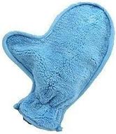 norwex microfiber dusting mitt blue household supplies logo