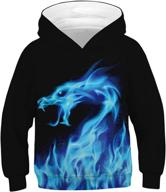 hoodies pullover sweatshirts pocket graphic boys' clothing at fashion hoodies & sweatshirts logo