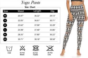 img 1 attached to DIBAOLONG Женские рваные штаны для йоги с вырезом и высокой талией для контроля живота, тренировок, бега и йоги - Леггинсы скинни