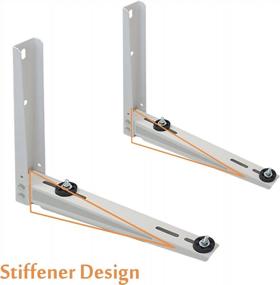 img 1 attached to Mini Split Bracket For Wall Mounting 7000-15000 BTU Ductless Air Conditioner