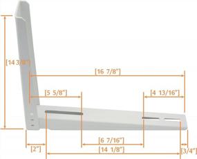 img 2 attached to Mini Split Bracket For Wall Mounting 7000-15000 BTU Ductless Air Conditioner