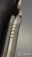 картинка 1 прикреплена к отзыву OERLA TAC OL-0021SD Нож с фиксированным лезвием: 420HC из нержавеющей стали для кемпинга, охоты, выживания, EDC с ручкой G10 и ножнами из кайдекса (черный) от Dan Dickey