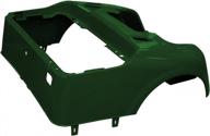 ezgo rxv rear body assembly, forest green logo