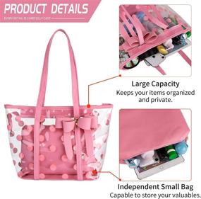 img 2 attached to Women Waterproof Shoulder Handbag Shopping Women's Handbags & Wallets : Shoulder Bags