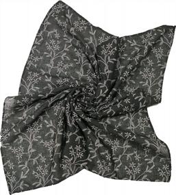 img 2 attached to Shanlin Unisex Cotton Square Bandanas Scarves 24X24