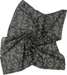 shanlin unisex cotton square bandanas scarves 24x24 logo