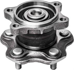 img 4 attached to 🔧 Compatible Rear Wheel Hub and Bearing Assembly [5 Lug] for Nissan Altima Maxima Quest AUQDD 512201