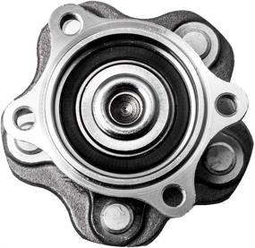 img 2 attached to 🔧 Compatible Rear Wheel Hub and Bearing Assembly [5 Lug] for Nissan Altima Maxima Quest AUQDD 512201