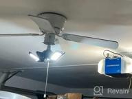 картинка 1 прикреплена к отзыву Осветите свой гараж стильно: KASLIGHT 2 Pack LED Linkable Lights с регулируемыми панелями, 160 Вт и 16000 лм от Adam Webbie