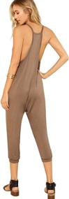 img 3 attached to DIDK Womens Spaghetti Strap Jumpsuit Women's Clothing : Jumpsuits, Rompers & Overalls