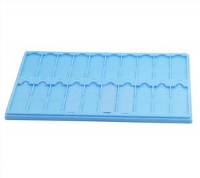 img 1 attached to Pack Of 4 Plastic Microscope Slide Trays With 20-Slide Capacity Each For Enhanced SEO