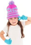 s w girls beanie gloves fuchsia girls' accessories at fashion scarves логотип