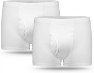 оставайтесь комфортными и сухими с нашим 2pcs washable mens incontinence underwear с высокой впитывающей способностью логотип