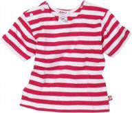 🌺 adorable zutano baby girls' giardini short sleeve t-shirt: comfortable and trendy логотип