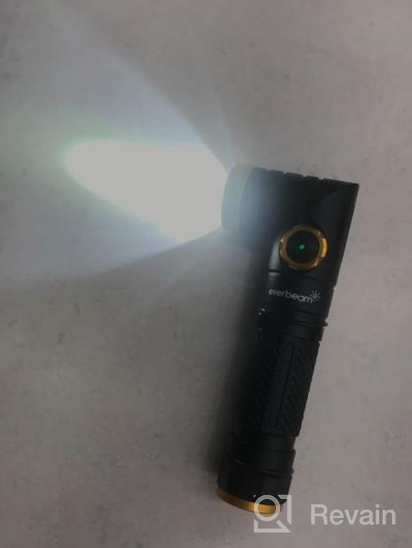 img 1 attached to Everbeam E90: Heavy Duty Tactical Flashlight With 600 Lumens, 90 Degree Rotating Head, Magnetic Tail Cap, And Compact Waterproof Design review by Daionte Simpson