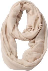 img 3 attached to Fashion Lightweight Infinity Circle Scarves Women's Accessories - Scarves & Wraps
