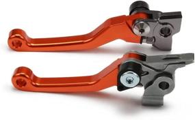 img 1 attached to Billet Pivot Clutch Levers Orange