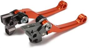 img 2 attached to Billet Pivot Clutch Levers Orange