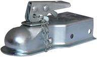 🚚 husky 87072 1-7/8" ball straight coupler with chain - 3" width, grey: reliable and secure towing solution логотип