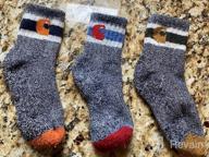 img 1 attached to Ultimate Durability: Carhartt Boys Camp Crew Sock 6 Pair Pack review by Deonte Bates