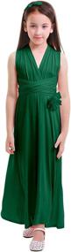 img 3 attached to Transformer Convertible Sleeveless Bridesmaid Liturgical Girls' Clothing ~ Dresses