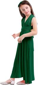 img 2 attached to Transformer Convertible Sleeveless Bridesmaid Liturgical Girls' Clothing ~ Dresses