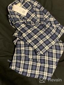 img 7 attached to Cozy and Stylish SIORO Flannel Pajama Sleepwear Loungewear for Unmatched Comfort