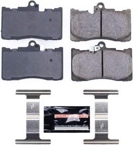 img 1 attached to 🔒 Power Stop Front Z23 Evolution Sport Brake Pads (Z23-1118)