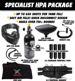 img 3 attached to Maddog Tippmann Cronus Tactical Paintball Gun Marker Starter Package - Get Ready For Battle!