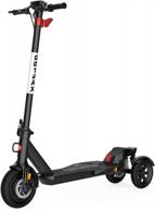 revolutionize your commute with the gotrax gpro electric scooter - dual rear suspension, 24 mile range, 350w motor, and anti-theft features! logo