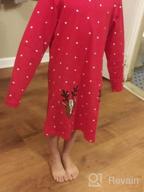 img 1 attached to Cotton Unicorn Sleeve Casual 🦄 Dresses: Trendy Girls' Clothing for Fashionable Dressing review by Dustin Wheeler