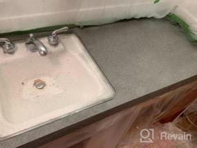 img 6 attached to Прямоугольная раковина для ванной комнаты Eclife 24" с белой керамической столешницей, смесителем хромированного цвета (1.5 GPM) и сливным устройством (A08)