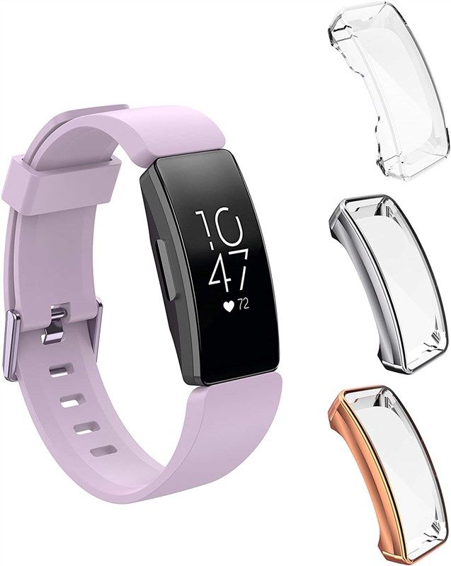 (3 pack) littleforest screen protector case compatible for fitbit inspire 2/ inspire/inspire hr 로고