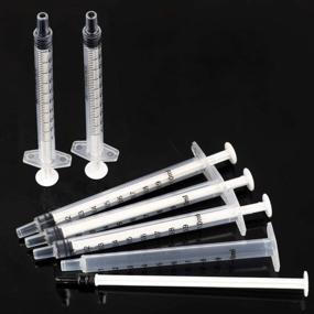img 2 attached to DEPEPE 120Pcs 1Ml Luer Slip Tip Syringe With Caps: Perfect For Pet Feeding And Industrial Applications, Needle-Free!