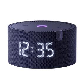 img 1 attached to Smart speaker Yandex Station Mini with clock with Alice, blue sapphire, 10W