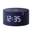 smart speaker yandex station mini with clock with alice, blue sapphire, 10w logo