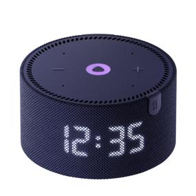 img 2 attached to Smart speaker Yandex Station Mini with clock with Alice, blue sapphire, 10W