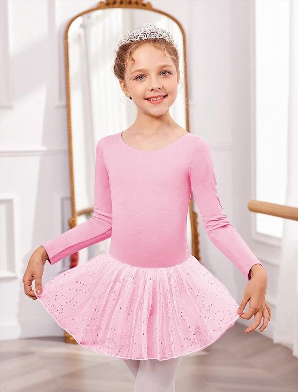 Zaclotre Kid Girls Gymnastic Leotard Sparkly Shiny Diamond Ballet Dance One  Piece Outfit : Clothing, Shoes & Jewelry 