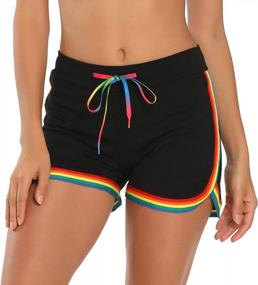img 2 attached to Stylish And Comfortable: HDE Women'S Retro Dolphin Running Shorts For The Perfect Workout Look