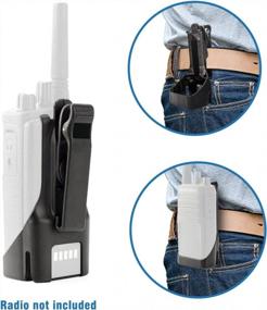 img 2 attached to Motorola RM Series Swivel Belt Holster - Securely And Conveniently Carry Your Portable Radio