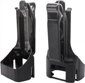 img 4 attached to Motorola RM Series Swivel Belt Holster - Securely And Conveniently Carry Your Portable Radio