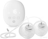 efficient and convenient copol wearable double electric in-bra breast pump: quiet, hands-free, rechargeable, pain-free with 16 speeds, 3 modes & strong suction power, timer and memory function логотип