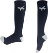 fly comfortably with our graduated travel compression socks for women & men logo