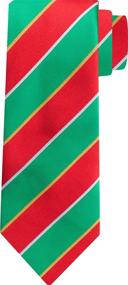 img 3 attached to KissTies Snowflakes Necktie Holiday Season Men's Accessories ~ Ties, Cummerbunds & Pocket Squares