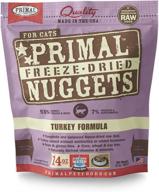 🍖 usa-made primal freeze dried cat food nuggets: beef & salmon formula for a complete raw diet - grain and gluten free logo