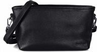 small genuine leather crossbody bag for women - befen adjustable strap purse & handbag logo