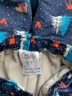 img 1 attached to Waterproof Cozy-Dry Rain/Snow Pants for 💧 Kids by JAN & JUL, with Fleece Lining review by Cody Henry