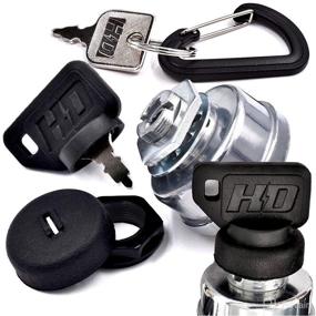 img 4 attached to 🔑 High-Quality HD Ignition Key Switch | Compatible with Cub Cadet MTD Craftsman Riding Mower | Fits Part Numbers STD365402, 925-0267, 925-0267B, 725-0267A & 21064 | 3-Position 5-Terminal with Dual Dust Protection System | Includes 2 Keys