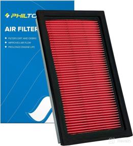 img 4 attached to 🔧 Optimize Engine Performance with PHILTOP EAF025 Air Filter for Murano, Maxima, Pathfinder, QX60, G35 FX35, Altima, Impreza